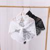 Cute Lace Flower Shawl Thin Bandanas for Women Fashion Sweet Headscarf Shawl Pastoral Style