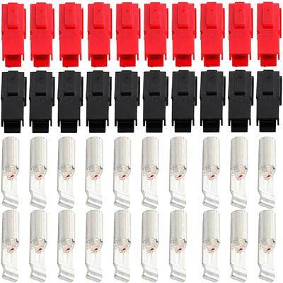 500/100/50/10 Pcs Anderson Plug 30A Amp 600V Power Marine Connector Pole For Anderson Powerpole Interlocking Plug Terminals