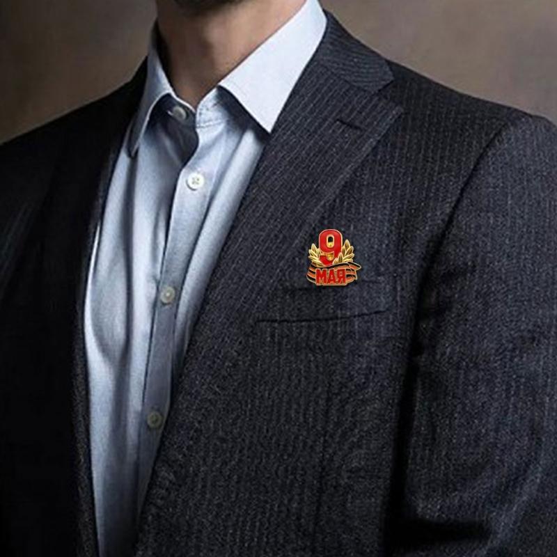 Patriotic Russian Militaries Pin For Collectors National Flag Badge Accessories For Historical Event And Daily Wear