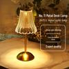 Luxury Crystal Pumpkin Bedside Lamp: Elegantly Designed Charging Night Light with a Simple Atmosphere