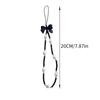 Elegant Handmade Beaded Keychain Pendant Mobile Phone Chain Strap Fashion Cellphone Rope Women Telephone Lanyard Jewelry