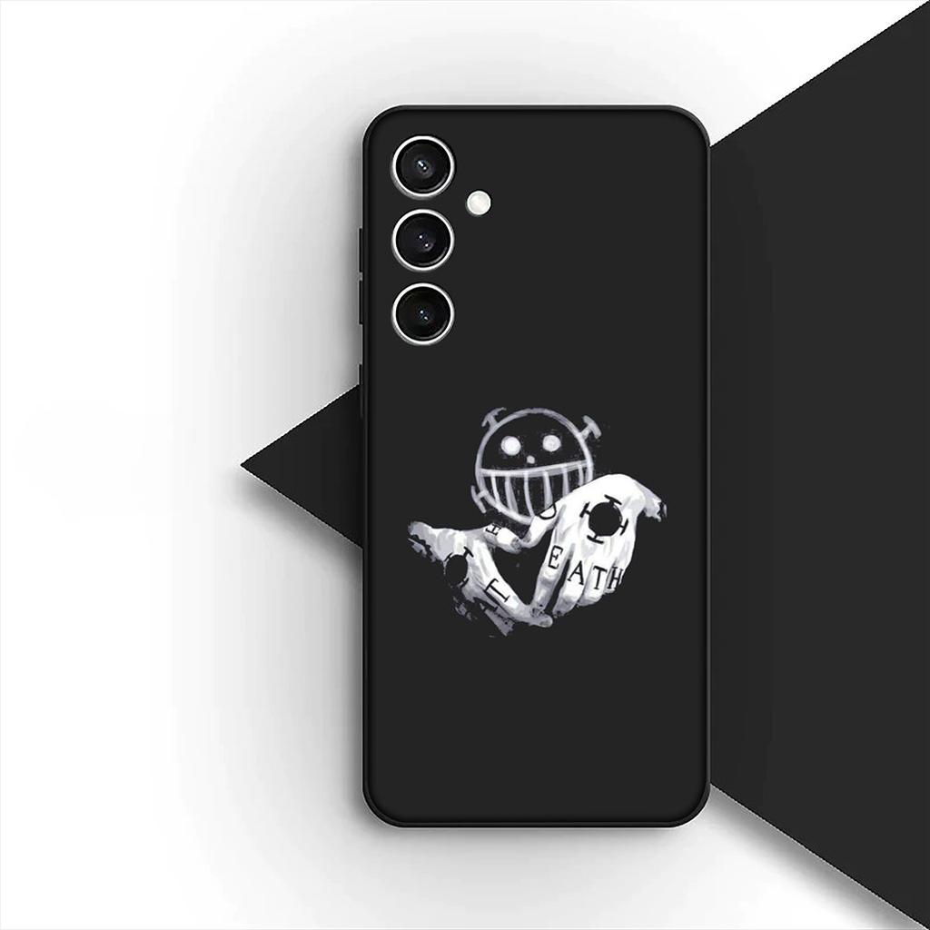 For Apple iPhone 16 14 15 Plus 11 Pro Max 16E ProMax + 16Plus 15+ 14+ Phone Cover Case Trafalgar D Water Law One Pieces Luffy