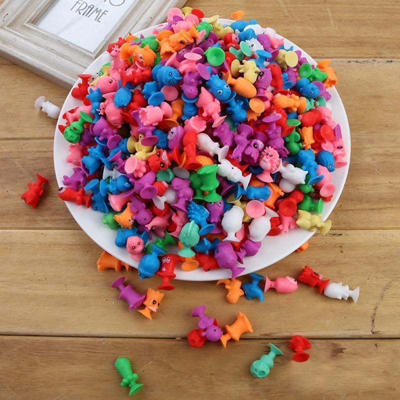

Sucker small monster toys mini suction cup kids cartoon animal action figures 10pcs 5pcs