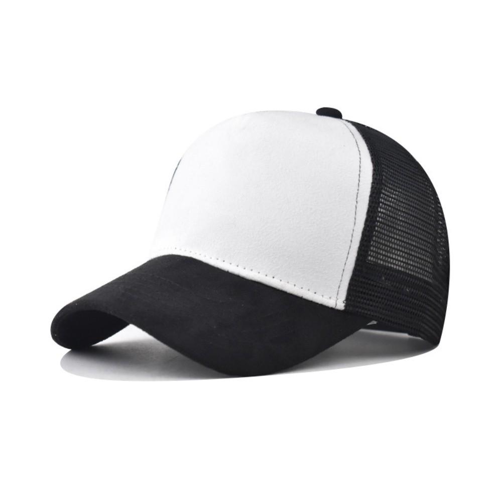 

Fashion Breathable Suede Work Cap Adjustable Hip-hop Mesh Baseball Cap Outdoor Sports Hats For Man Women Unisex