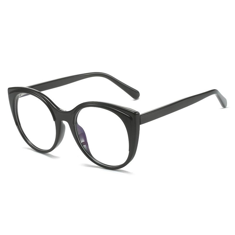 Glasses Frame Cat Eye Catwalk Optical With Myopia Plate Pin Tr90
