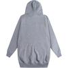 Polo Ralph Lauren Embroidered Pony Logo Hooded Fleece Long Sleeve Dress Women dresses Gray WMPODRSNFA20392-020