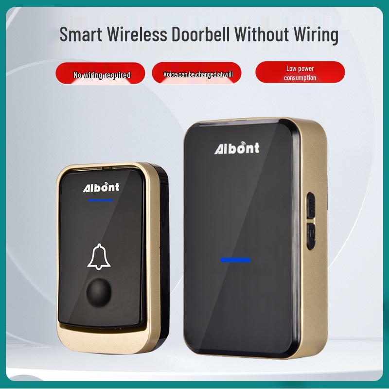 Long-Range Wireless Music Doorbell with Remote Control 80 Sets/Box