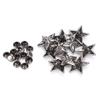 50 Sets Star Rivets Stud Screw Leathercraft Button 16mm DIY Accessories for Belt Luggage Clothing
