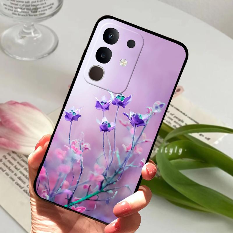 

Чохол для Vivo Y29 4G 5G Милий Лев Тигр М який Силіконовий Захисний Чохол для телефону для vivo T4x 5G Модний Крутий Бампер Fundas Обкладинка For Vivo Y29 5G