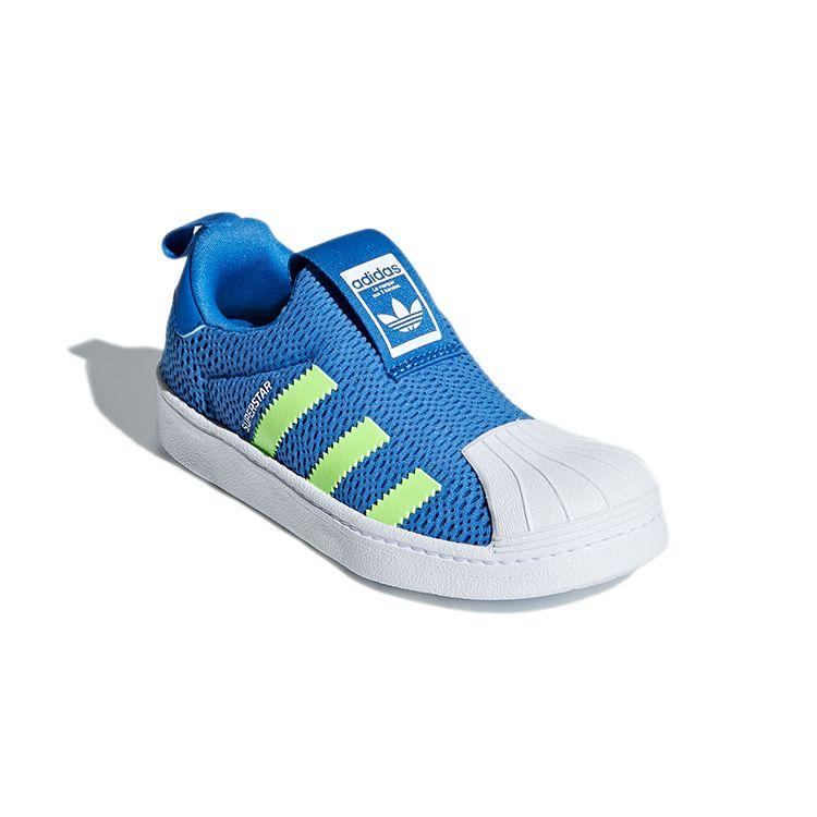 adidas Superstar 360 C True Blue Kids Sneakers Hi-Res-Yellow White CG6575