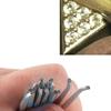 Artistic Crafted Beading Needle Sculpting Tool Carbon Steel Beading Needle Carving Tools for Jewelry Making and Crafting