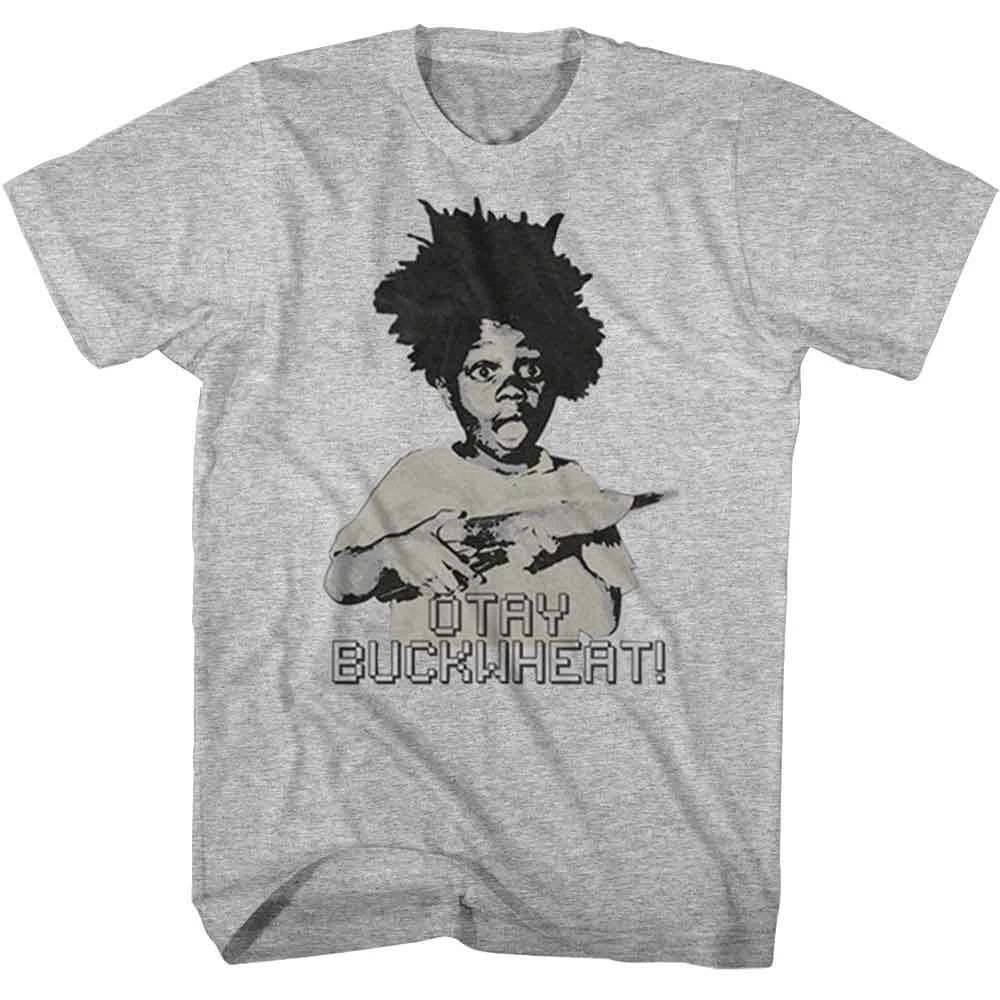 Buckwheat - Otay - American Classics - Heather Gray Short Sleeve Children s T-shirt 100