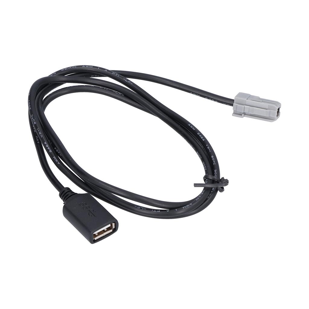 AUX USB MP3 Audio Input Cable Adapter Car Accessory for Camry Hybrid Prius RAV4 Sequoia