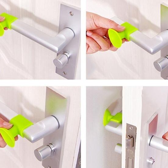Kreativer Türgriff, schützender Crash-Pad-Schloss, Wandschalldämpfer, Anti-Kollisions-Sauger