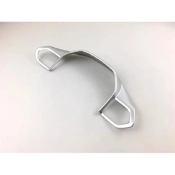 For Peugeot  508     ABS Carbon Fiber Steering Wheel Buttons Trim Decorative Frame Cover Styling Accessories
