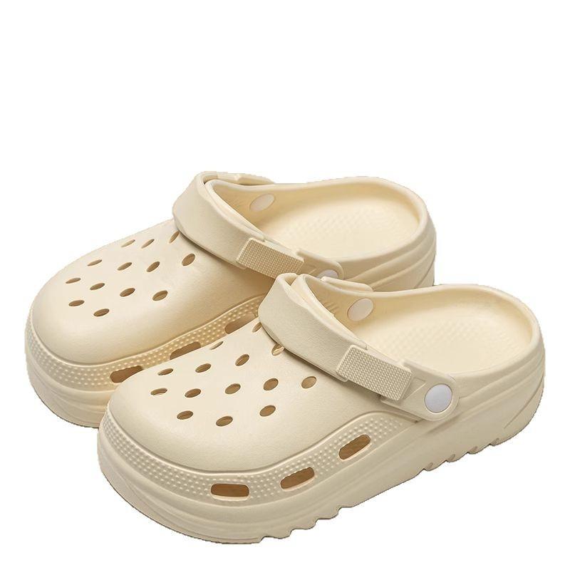Cool slippers women's outer wear hole shoes non-slip and non-smelly feet bathroom home indoor home summer