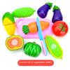 Girls' Pretend Play Kitchen Set: Fruits, Vegetables, and Cooking Toys