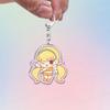 Cute Catoon Pixel Keychains for Women Bag Charm Fairy Stella Musa Tecna Magical Girl Fairies Keyrings Jewelry Friends Gifts