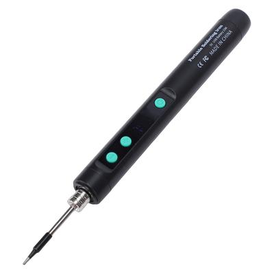 Cordless Soldering Iron Kit Portable Soldering Iron Fast Heats Up USB Rechargeable with Digital Display   Temperature Auto Shut Off for Home