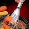 Labor Saving Kitchen Accessories Stainless Steel Grinding Spoon, Multifunctional Gadget, Garlic Ginger Gadget for Mashing Potatoes