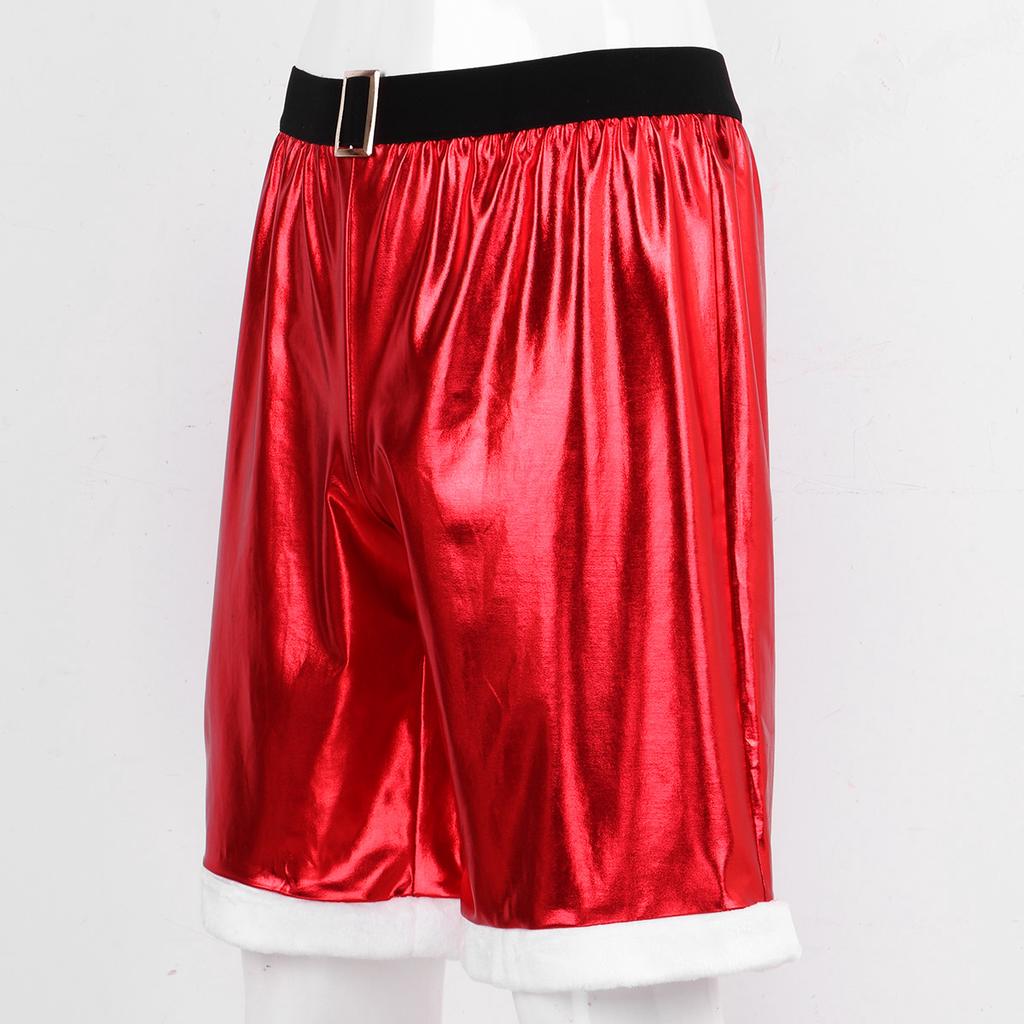 metallic boxing shorts
