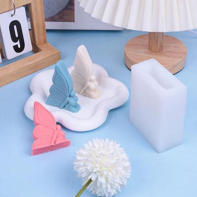 Anděl Motýl Silikonová Forma na Svíčky DIY 3D Motýl Elf Dekorace na Dort Pečicí Forma Aromaterapie Sádra Mýdlo Pryskyřice Forma