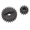 RC Portal Gears 0.8M Portal Gears 12T 23T Steel Gears Compatible for Axial Capra for SCX10 III 110
