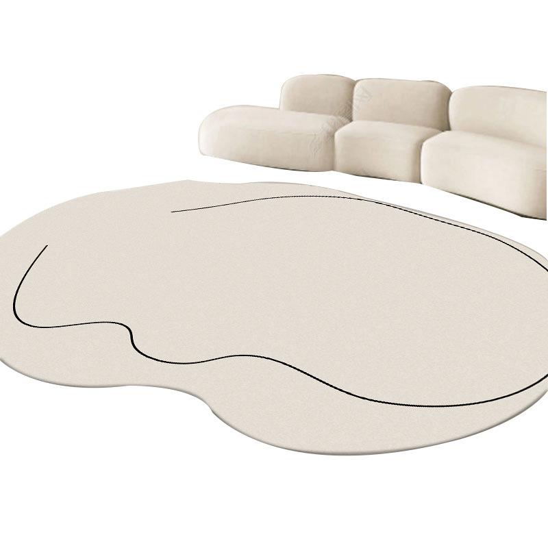 Irregular Carpet Modern Minimalist Nordic Ns Bedroom Bedside Carpet Living Room Sofa Coffee Table Floor Mat