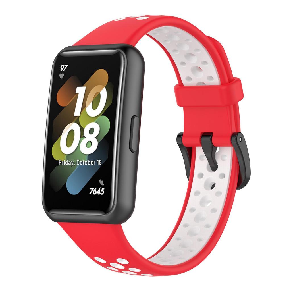 Breathable Two-Color TPU Replacement Strap for Huawei Band 7