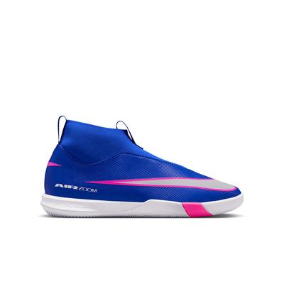 Mercurial Superfly 10 Academy IC Indoor Football Shoes Racer Blue/White