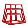 Plyometric Jump Boxes, 12/18/24 Inch Plyo Box, Platform and Jumping Agility Box, Anti-Slip Fitness Exercise Step Up Box Set for Home Gym Training,