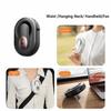 Waterproof Hanging Neck Fan USB Rechargeable Mini Electric Fan Portable Waist Clip Fan Work