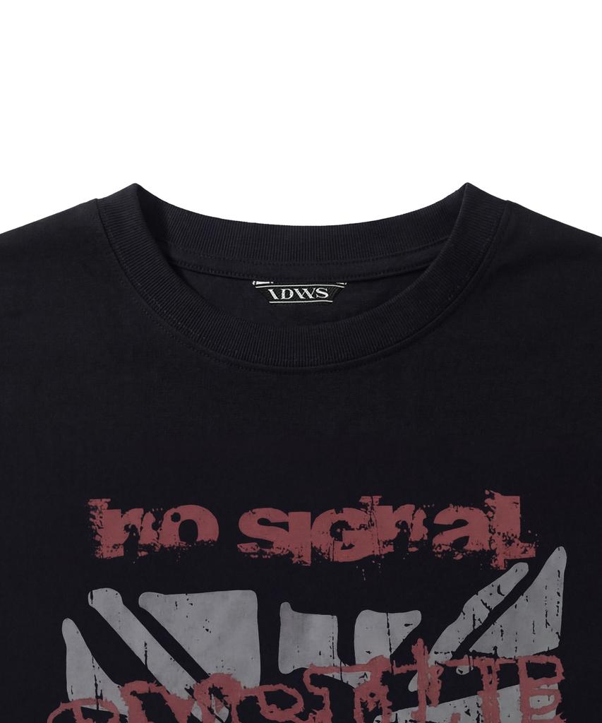 IDWS No Signal T-Shirt Black