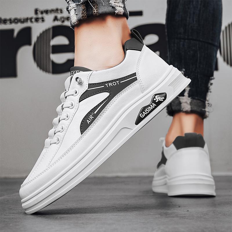 Herrenschuhe Skateboard-Sneakers Lässig Outdoor Wandern Rutschfest und Abriebfest Vielseitige Laufschuhe für vier Jahreszeiten