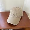 Small Letter Soft Top Embroidery Men and Women Couple Baseball Cap Simple Versatile Casual Spring New Trend Cap