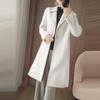 Women's Mid-Length Wool Coat - New Autumn/Winter Double-Faced Fleece Style