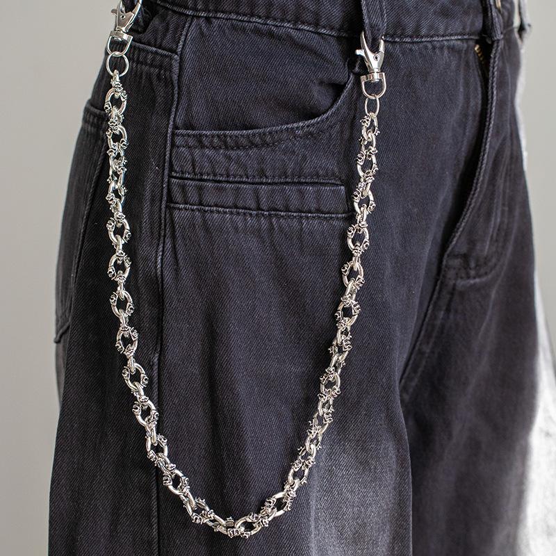 Metallkette Hüftkette Halskette Armband High-End Trendig Cool Personalisiert Jeans Kette Modeaccessoires