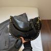 Rivet Crossbody Bag Women's Vintage Underarm Bag Commuter Shoulder Bag