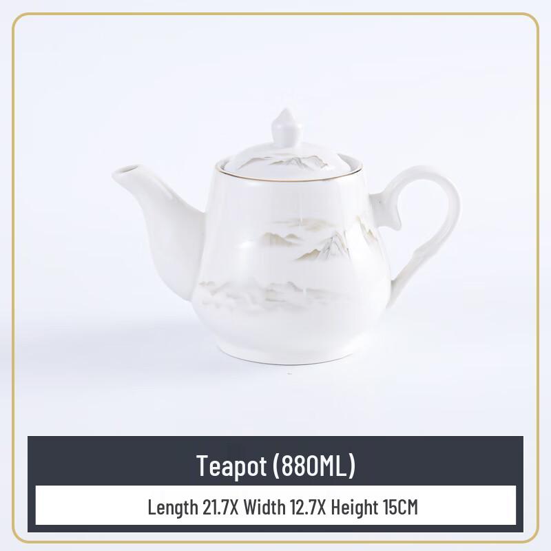 Ruhan Chaoyang Bone China Teapot