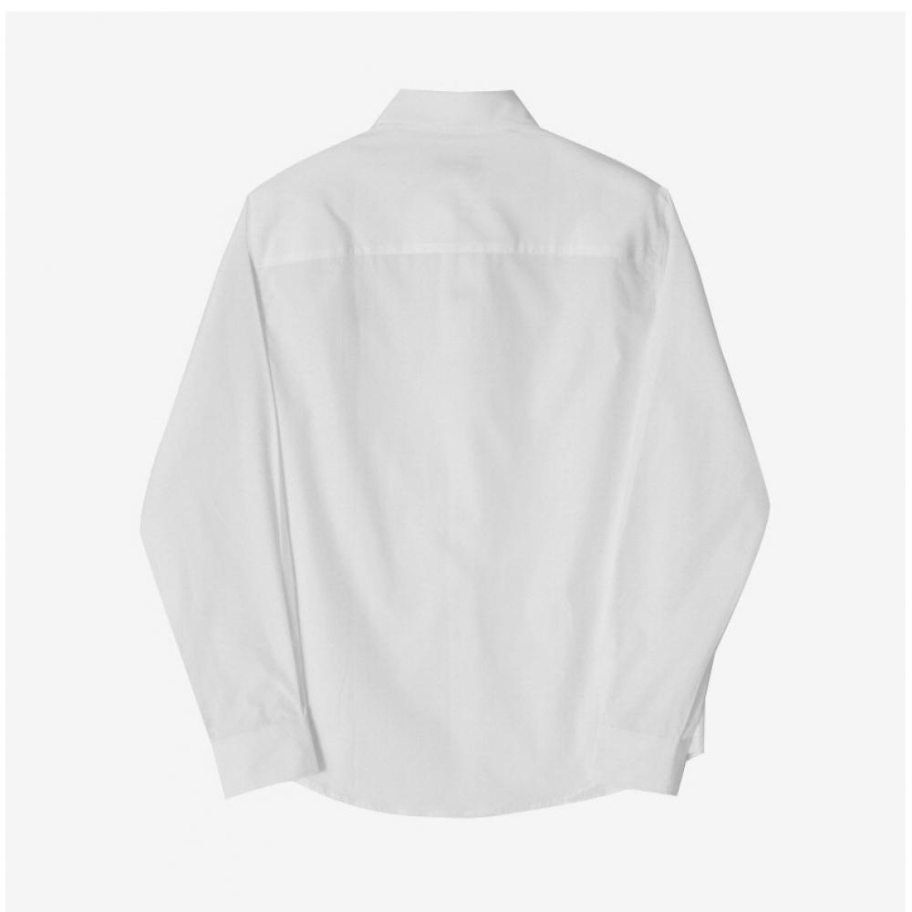 Maison Kitsun  Fox Head Patch Casual Poplin Shirt Mm00412wc0026