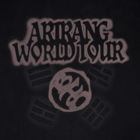 Pre-order BTS World Tour ARIRANG Official MD S/S Tour T-shirt