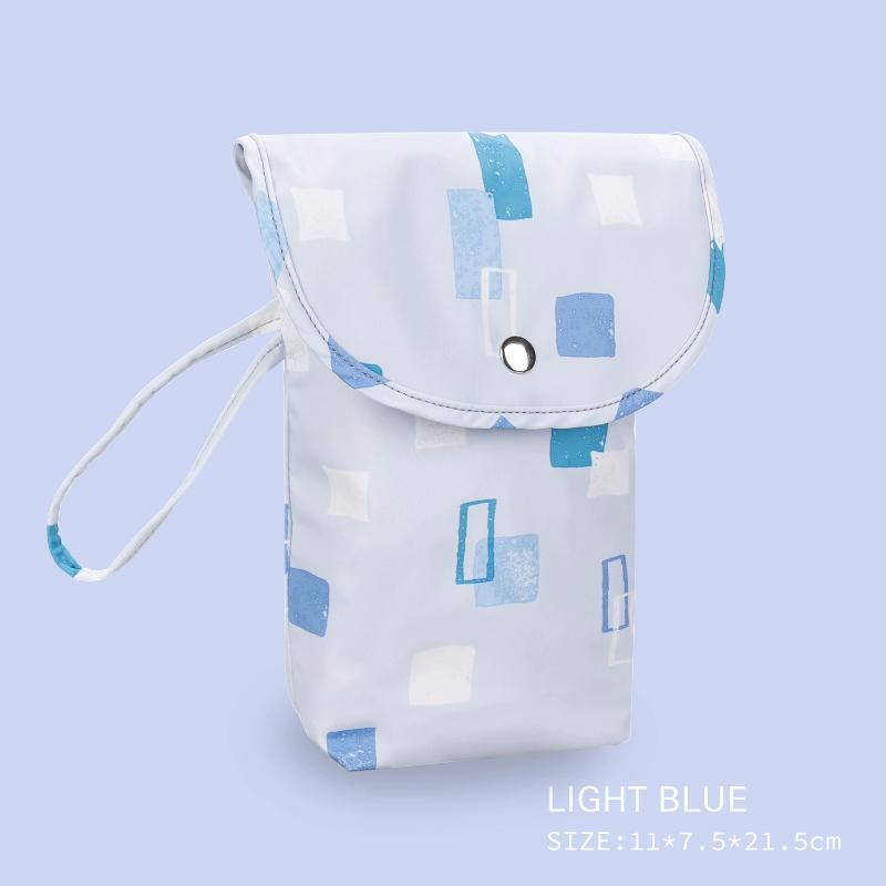 Borsa fasciatoio impermeabile Borsa bagnato/asciutto Borsa portaoggetti mamma Organizer per pannolini Borsa a mano da viaggio Borsa per passeggino