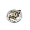 [dredline] Nsvp-04 Lightning Charm Medicine Wheel - Single Item - Part - Pendant - Silver 925 - Sterling Silver - Native American Style - Indian