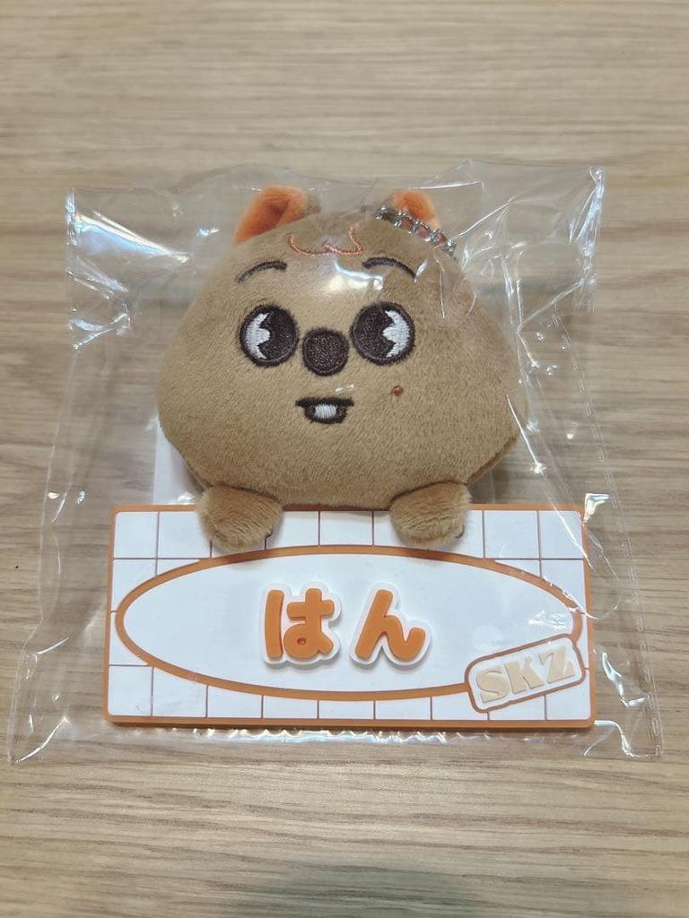 [USED] Stray Kids Name Bag Charm Hank Okka Han