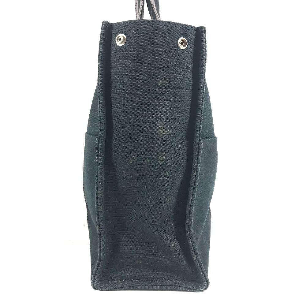 Hermes Fourre ToutGM Fourre Tout GM Tote Bag Shoulder Bag Canvas Black/gray