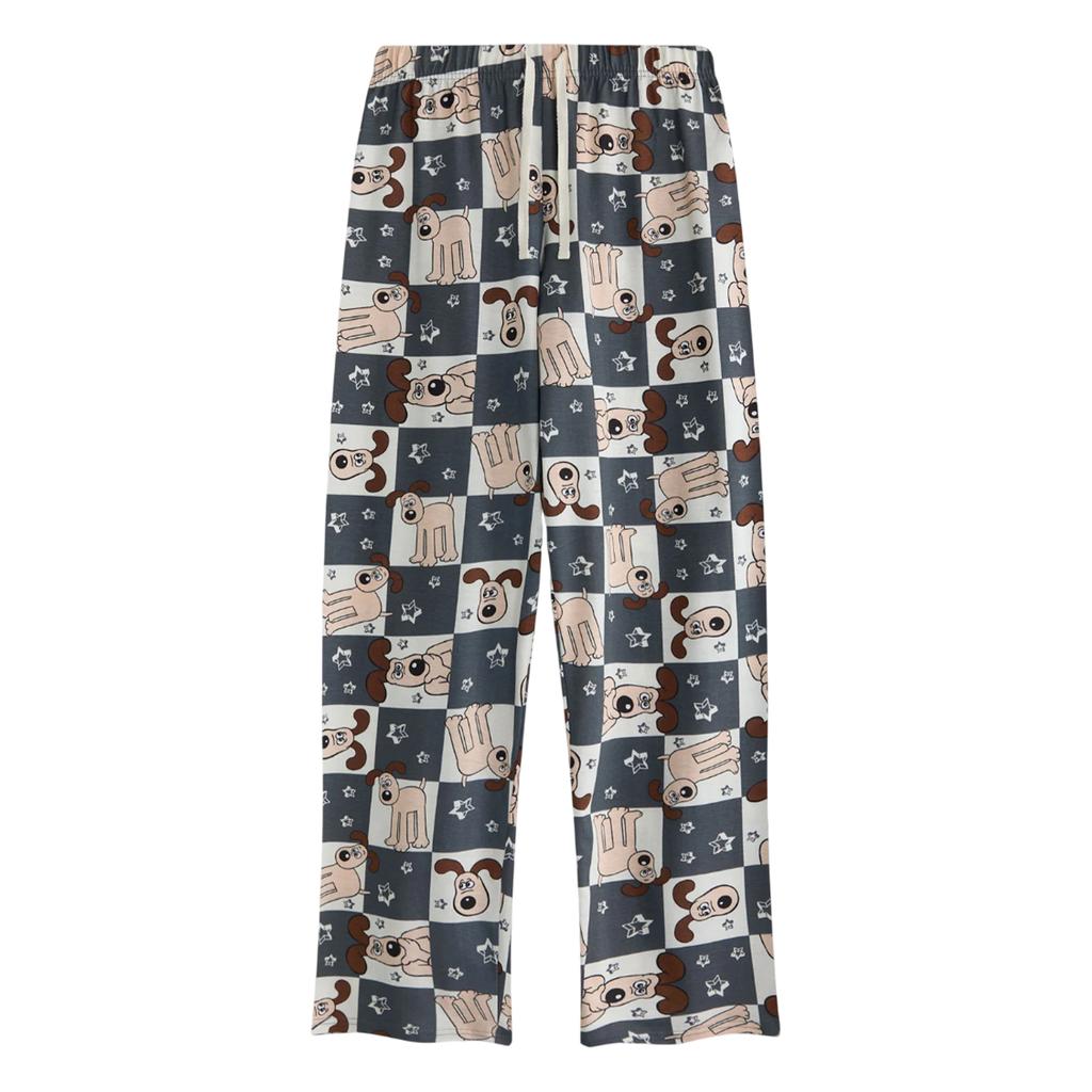 Wallace and Gromit Womens/Ladies Tea Time Short-Sleeved Long Pyjama Set Set