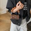 Retro messenger small bag women's new autumn and winter niche cute mini hand bag