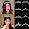 Coroa de Princesa com Strass para Casamentos, Aniversários e Cerimônias