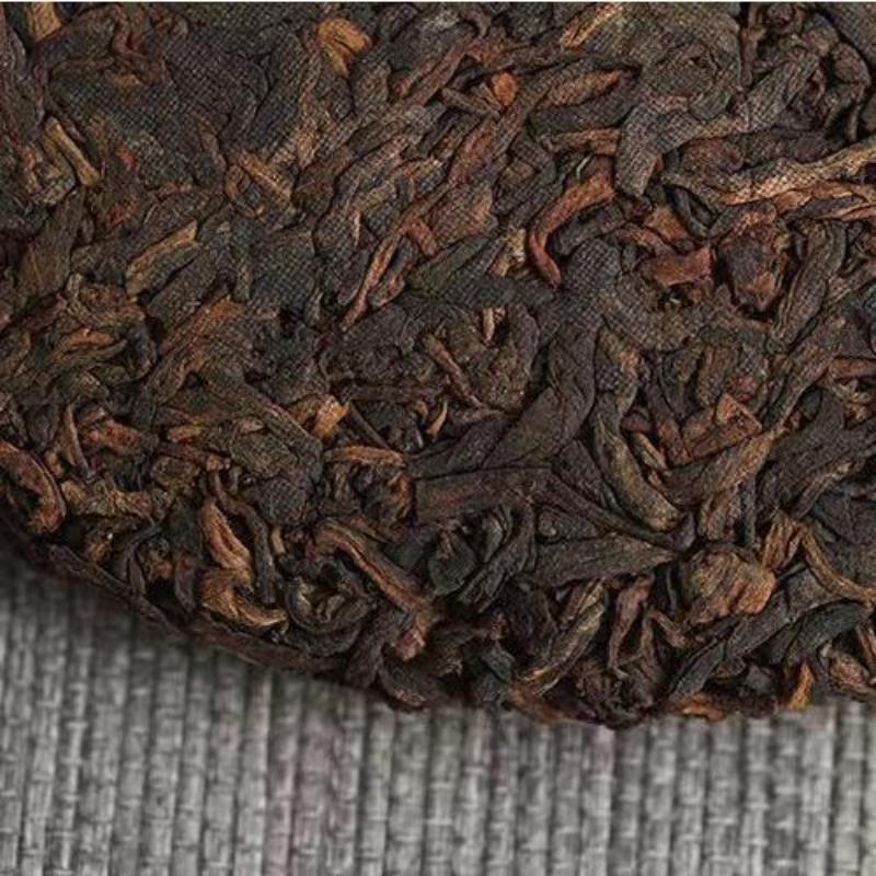 357g Yunnan Cooked Puerh Tea Top Old Tree Pu-erh Ripe Tea Cake Natural Pu'er Tea