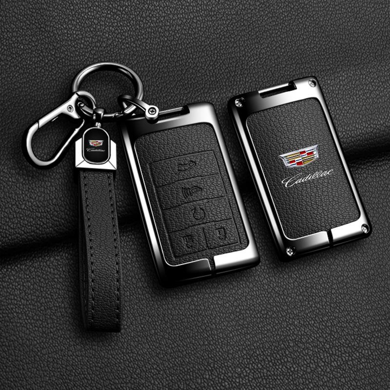 Cadillac Key Fob Shell for 13/14 XTS, Old CTS, Escalade, SLS, Seville, SRX - Suitable for Men & Women